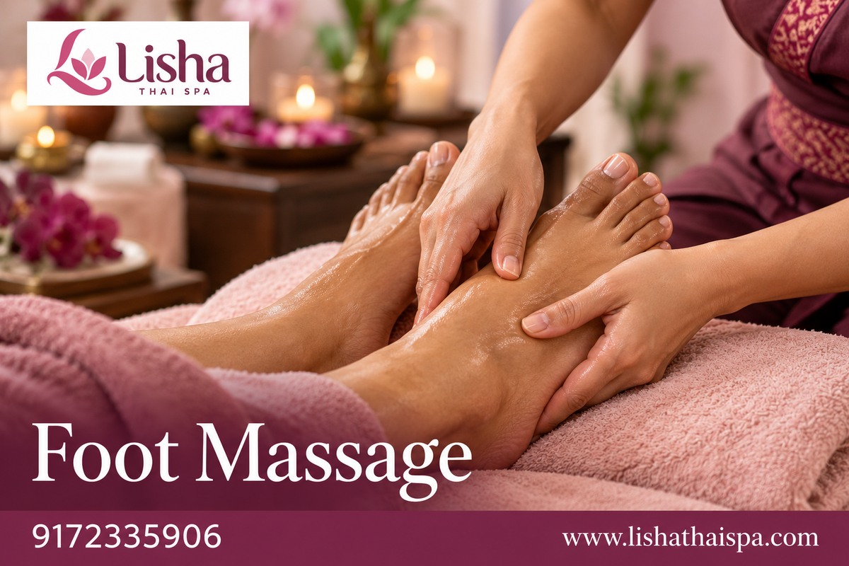 Foot Massage — Lisha Thai Spa