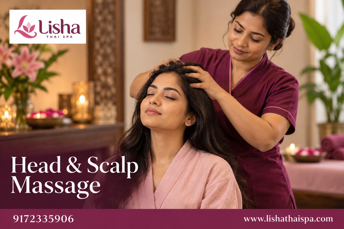 Head & Scalp Massage — Lisha Thai Spa
